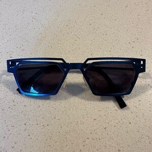 Isson Australia sunglasses pre owned Piero NBL 52 21 145 blue with blue lenses